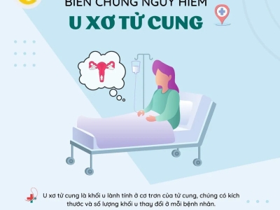 BIẾN CHỨNG NGUY HIỂM CỦA U XƠ TỬ CUNG