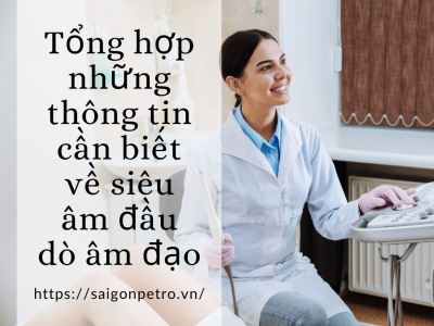 Tổng hợp những thông tin cần biết về siêu âm đầu dò âm đạo